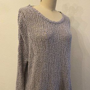 Ecote Beach Oversized Sweater Dusty Lavender S